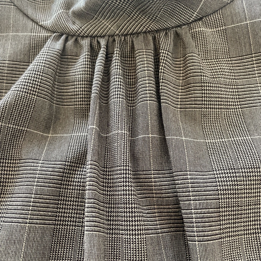 Michael Kors Plaid Belted Sleeveless Midi Dress Brown Size 12 - Picture 6 of 12